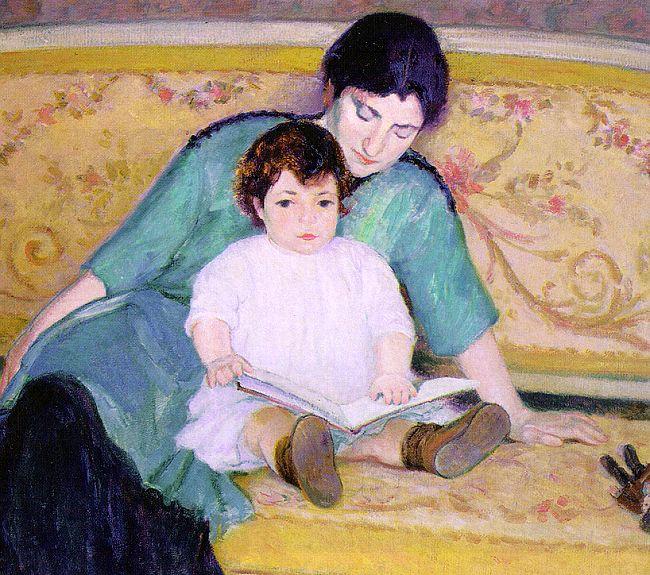 Bernhard Gutmann Mother and Baby Elizabeth